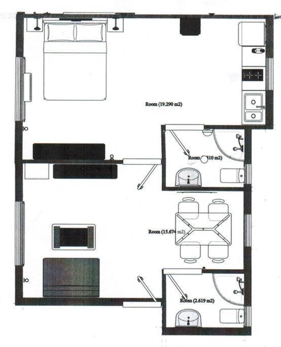 הבית ליד הבוסתן Apartment Mikhmannim Exterior photo